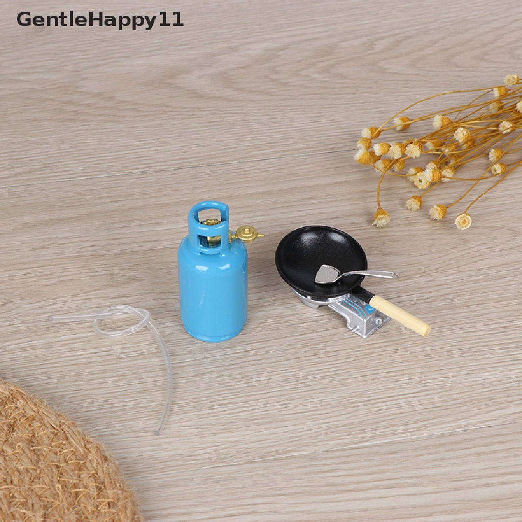 Gentlehappy Dapur Miniatur Rumah Boneka 1: 12 Toy Kitchen Satu Set Gas Tinggi 5cm id