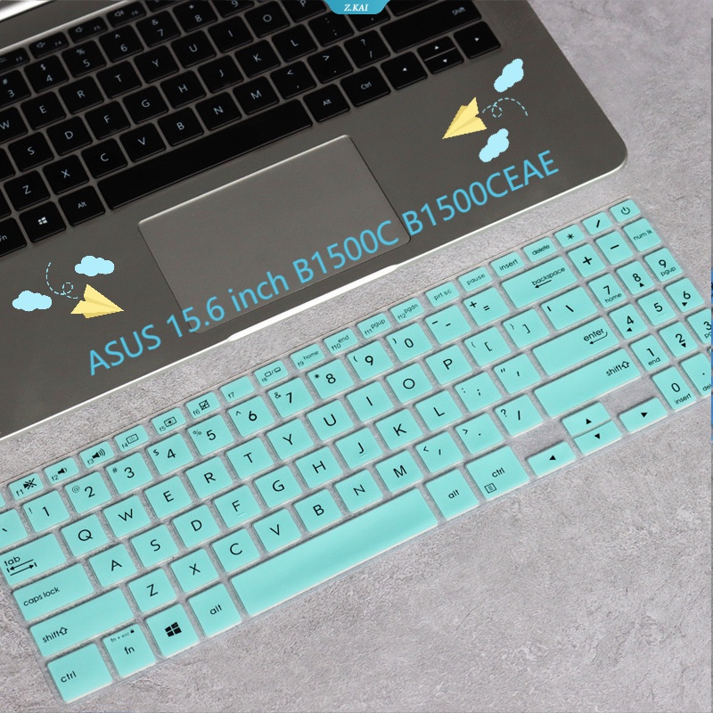 Komputer ASUS 15.6 Inch ExpertBook B1500C B1500CEAE Sarung Pelindung Keyboard Waterproof Silicone Cover [ZK]