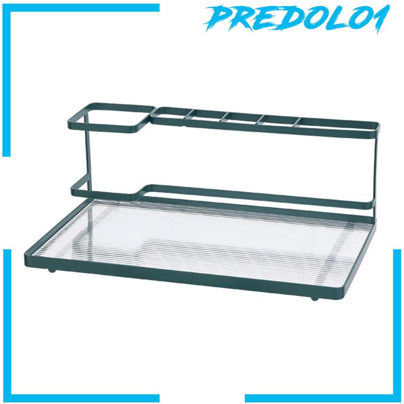[Predolo1] Tempat Sikat Gigi Elektrik Rak Organizer Counter Kamar Mandi Untuk Vanity Cream