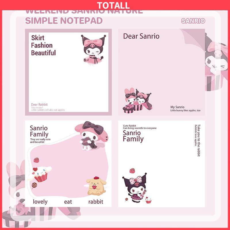 COD Sticky Note Buku catatan buku catatan siswa yang dapat disobek catatan tempel dekoratif-Totall