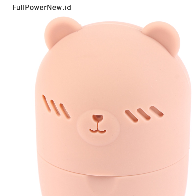 Power 2IN1 Makeup Puff Rak Penyimpanan Spons Telur Drying Stand Cleaning Brush CleanerTool ID