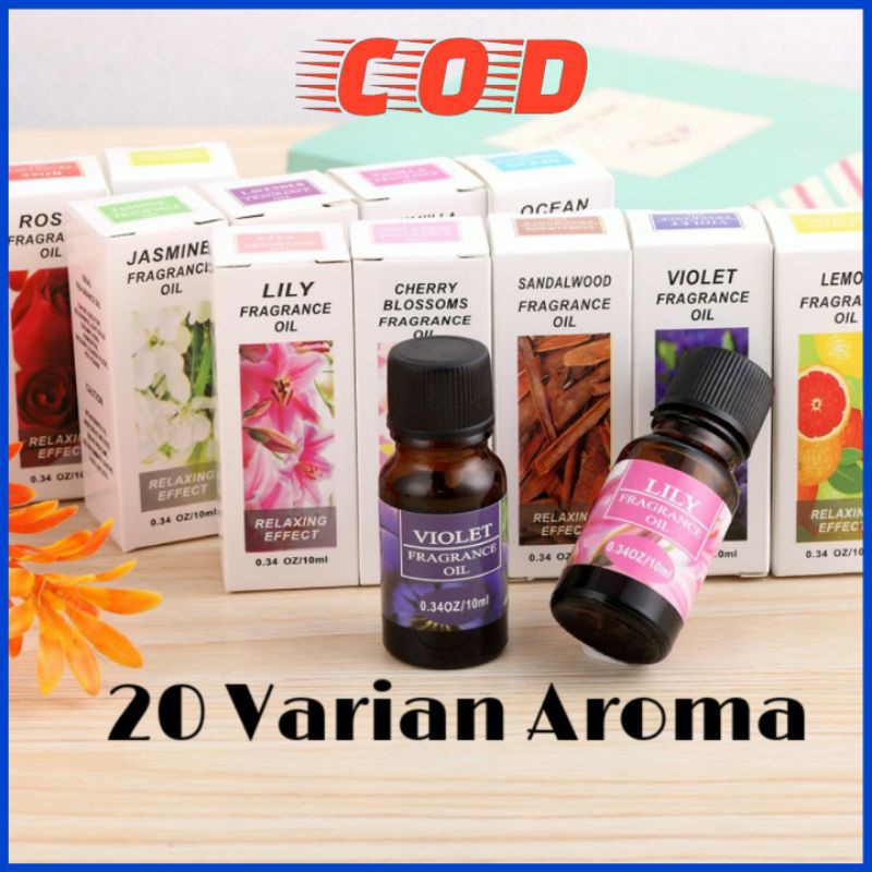 ESSENTIAL OIL AROMATHERAPY ESSENTIAL OIL DIFFUSER OIL AROMATERAPI MINYAK AROMATERAPI PENGHARUM RUANGAN