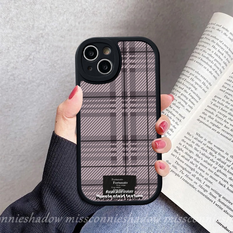 Mewah Simple Beruntung Smile Love Hati Kotak-Kotak Csae Infinix Smart5 6 Hot10 9 10T 10s 11s 11 Main Hot10 Lite Note8 Shockproof Silikon Lembut Penutup Belakang Tpu