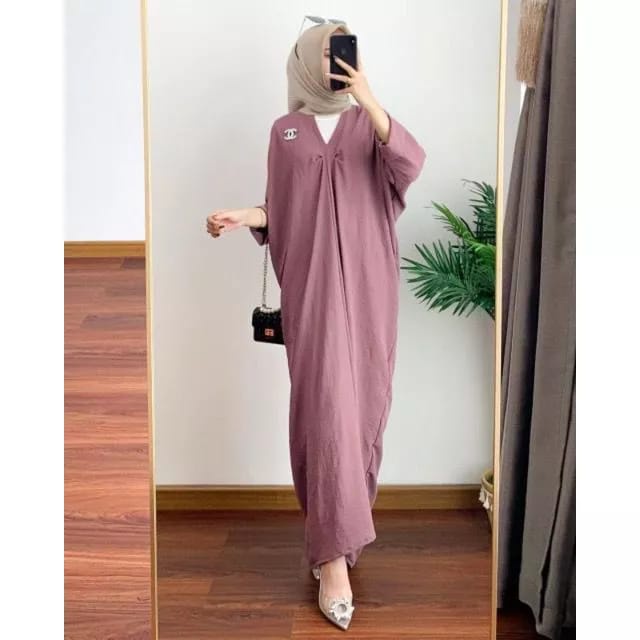 KAFTAN CRINKLE JUMBO | GAMIS CRINKLE AIR FLOW | KAFTAN CRINKLE AIR FLOW SAHARI