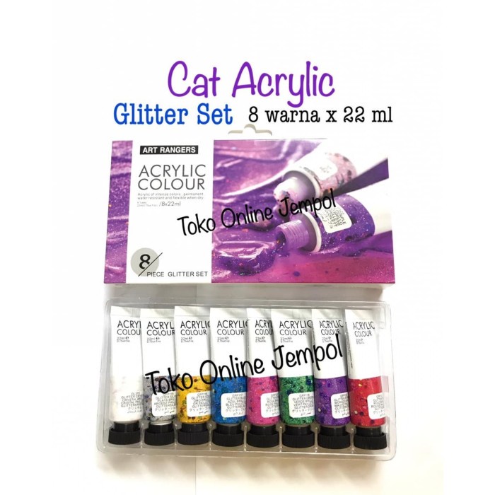 

Cat Acrylic Glitter Set Color Art Ranger 297334 akrilik ATK1049AR