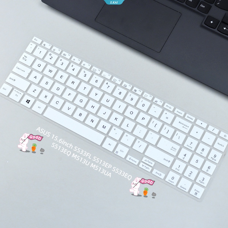 Cover Keyboard Laptop Untuk ASUS 15.6inch S533FL S513EP S533EQ S513EQ M513U M513UA Silikon Lembut Dan Nyaman Pelindung Kulit Film TPU Clear Film Silicone Cover [ZK]