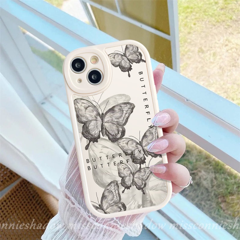 Casing Lucu Untuk Infinix Note8 Smart 6 5panas11 10T 10s 11s 10 9 Play Hot 10 Lite 10T 10s 11 11s Fantasy Butterfly Shockproof Soft Case