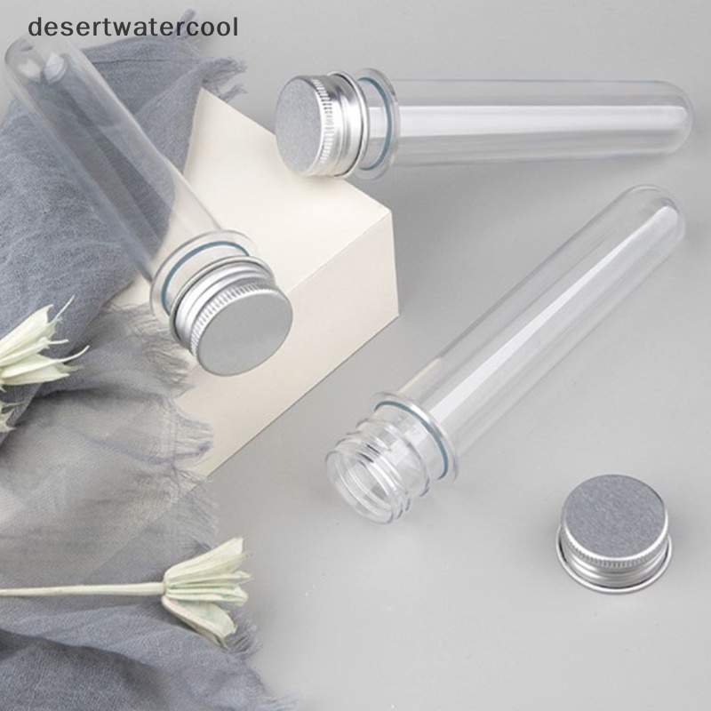 Deid Tabung Penyimpanan Plastik 40ml Lab Test Tube Dengan Tutup Ulir Wadah Lotion Travel Martijn