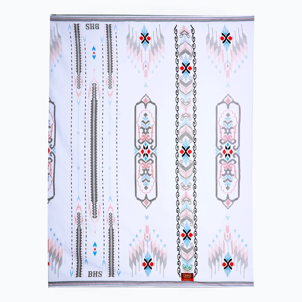 Sarung BHS Infinity Gold Motif V32 PKH Putih / BHS COD/ TERMURAH/ FULL TAG/ ORIGINAL