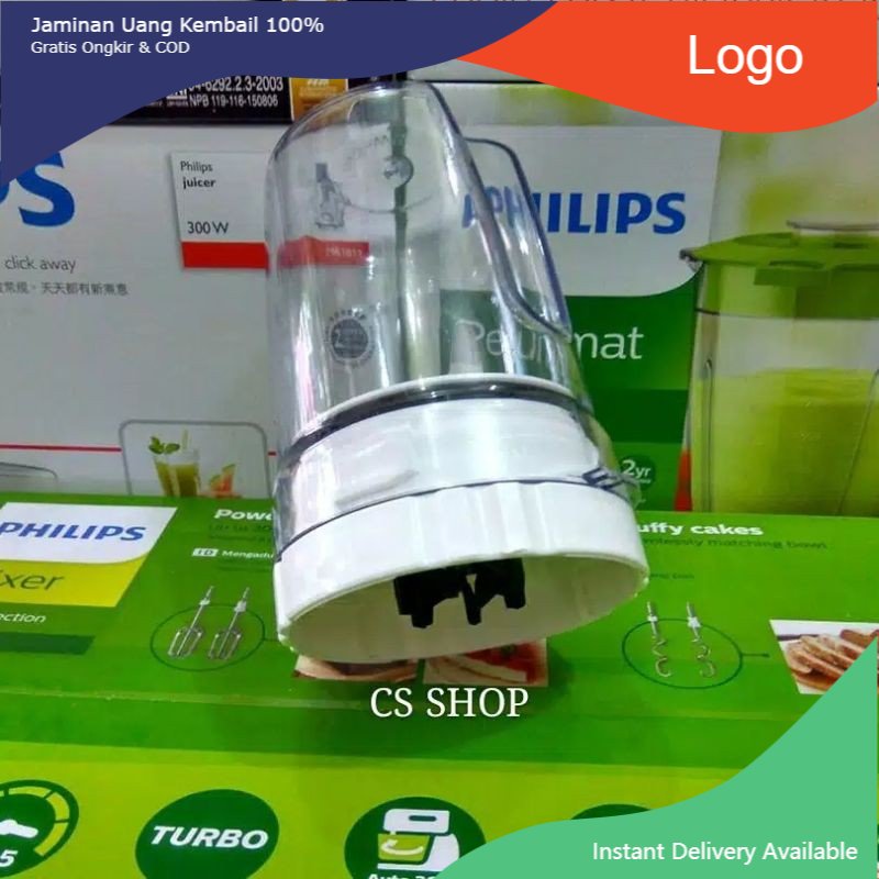 Karet, Pisau cabe dan gelas cabe blender Philips
