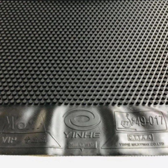 KARET TENIS MEJA BINTIK YINHE LEILEILEI VIP LONG  - Merah