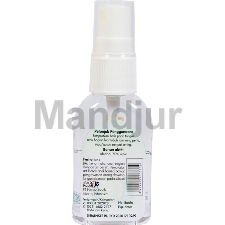 Antis Hand Sanitizer Spray 30 mL