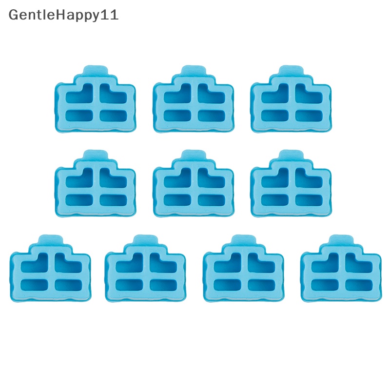 Gentlehappy 10Pcs ethernet hub port rj45 anti Debu cover Topi Pelindung plug id