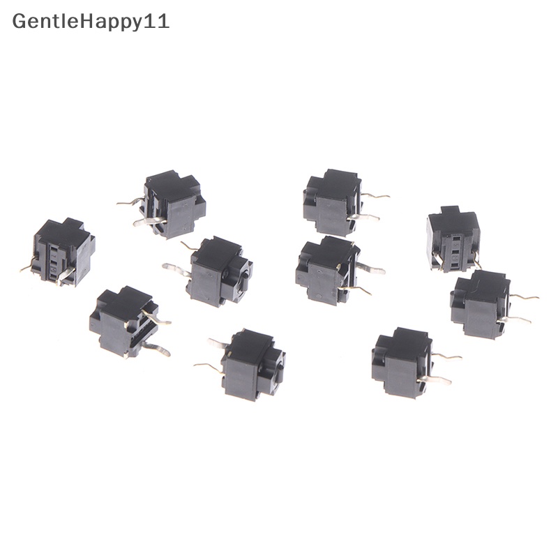 Gentlehappy 10Pcs Mouse Square Micro Switch Button EVQP0E07K Untuk Microsoft IE3.0 Roller IO1.1 id