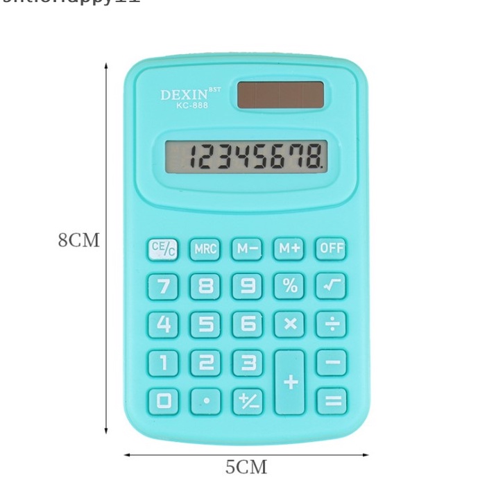Gentlehappy 8digit Display Alat Hitung Ukuran Saku Mini Untuk Rumah Sekolah Kantor Modern Stylis id