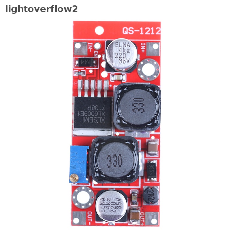 [lightoverflow2] Xl6009 Boost Buck DC adjustable step up down Converter Modul Tegangan [ID]