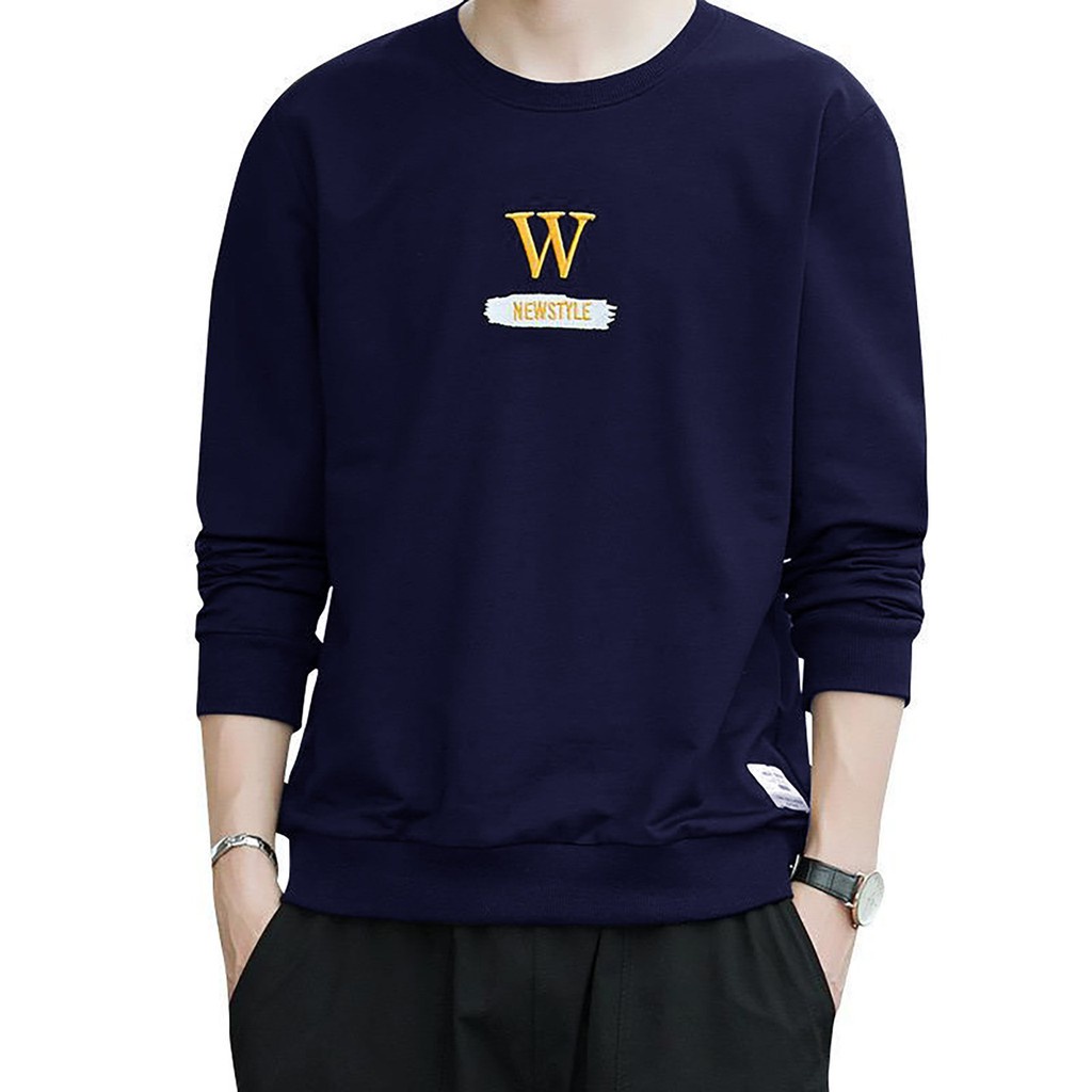 COD/DS2/ CREWNECK COWOK KAOS PRIA LENGAN PANJANG WERNER REBORN BAHAN BABYTERRY