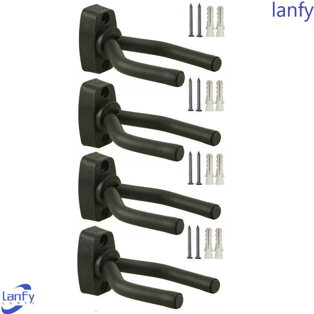 Lanfy Holder Gitar Nonslip Adjustable Untuk Biola Bass Ukulele Mudah Dipasang Untuk Gitar Akustik Elektrik Guitar Stand