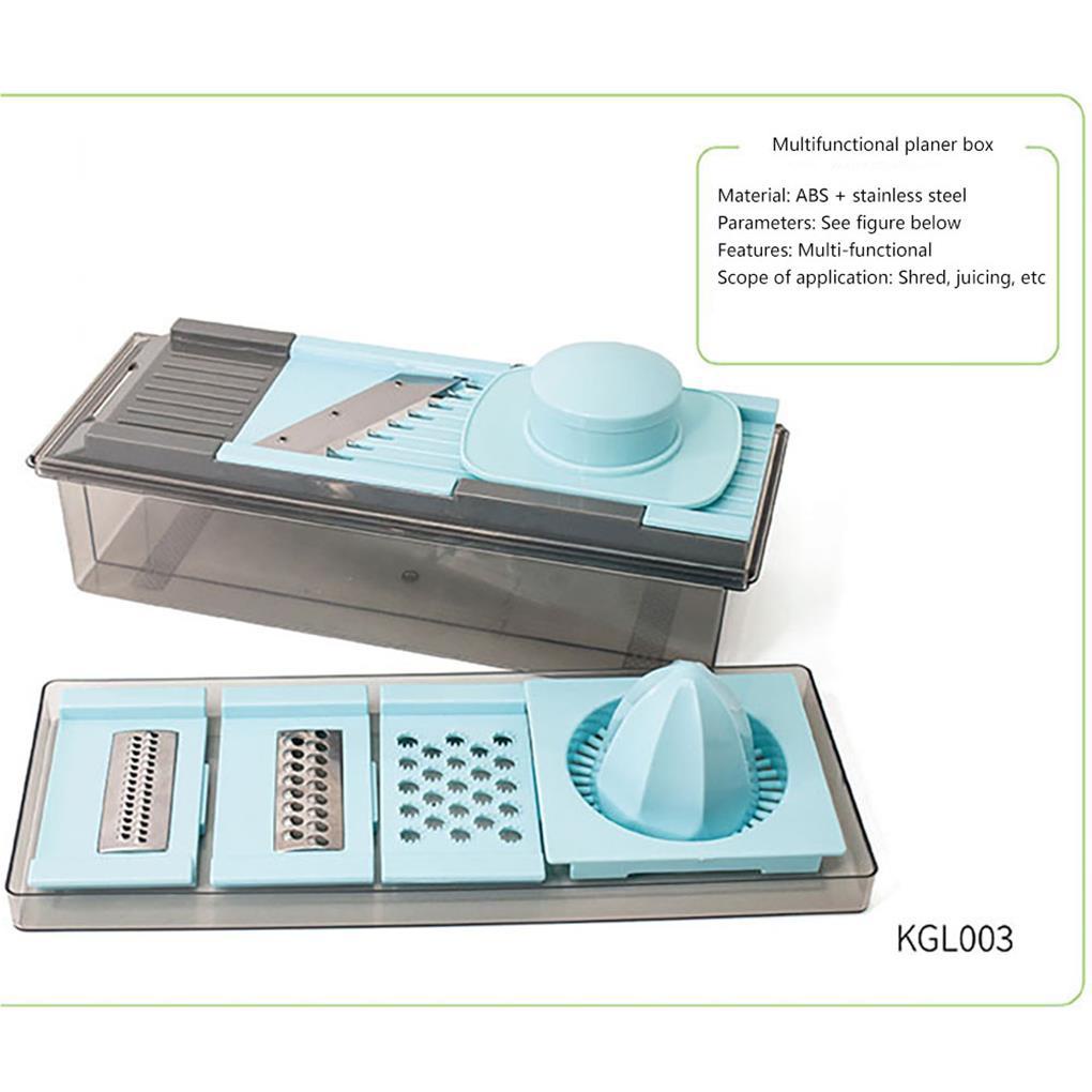 Alat Pemotong Sayuran Multifungsi Manual Juicer Aman Parutan Untuk Memotong Pengiris Sayuran Stainless Steel Vegetable Cutter