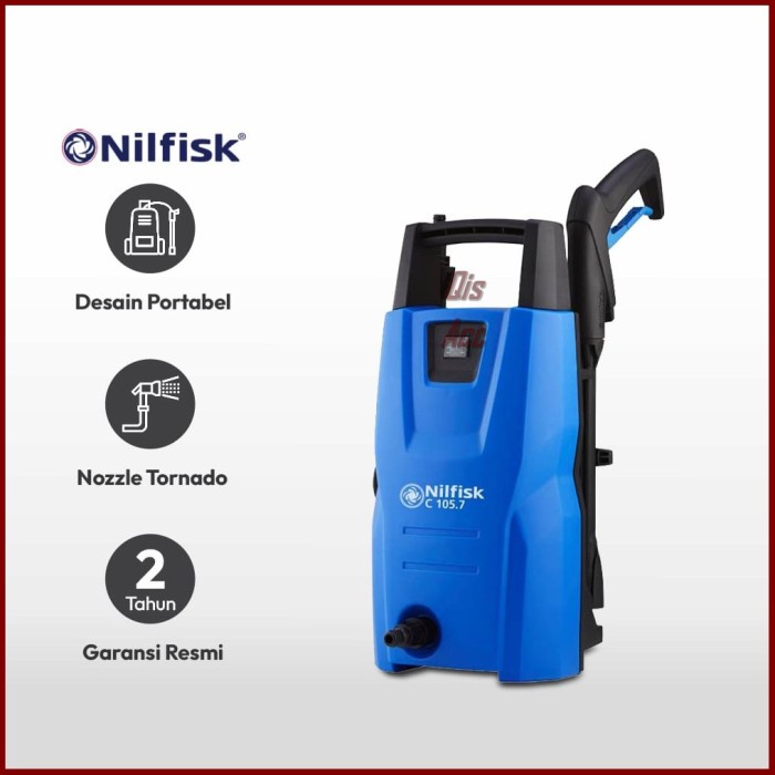 Mesin Jet Steam Nilfisk High Pressure Cleaner C105.7-6