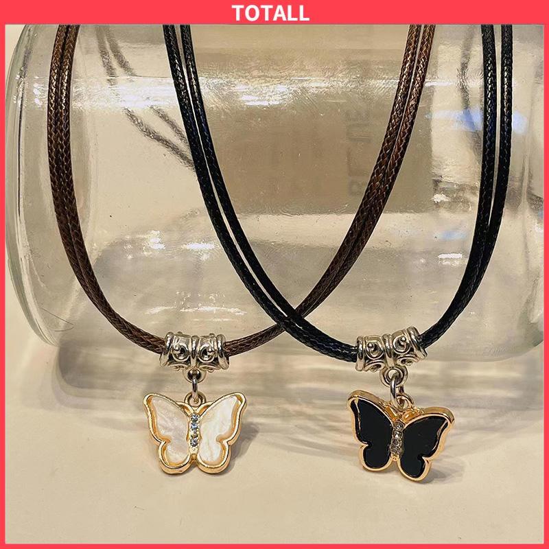 COD Love Flower Necklace Double Layer Couple Necklace-Totall