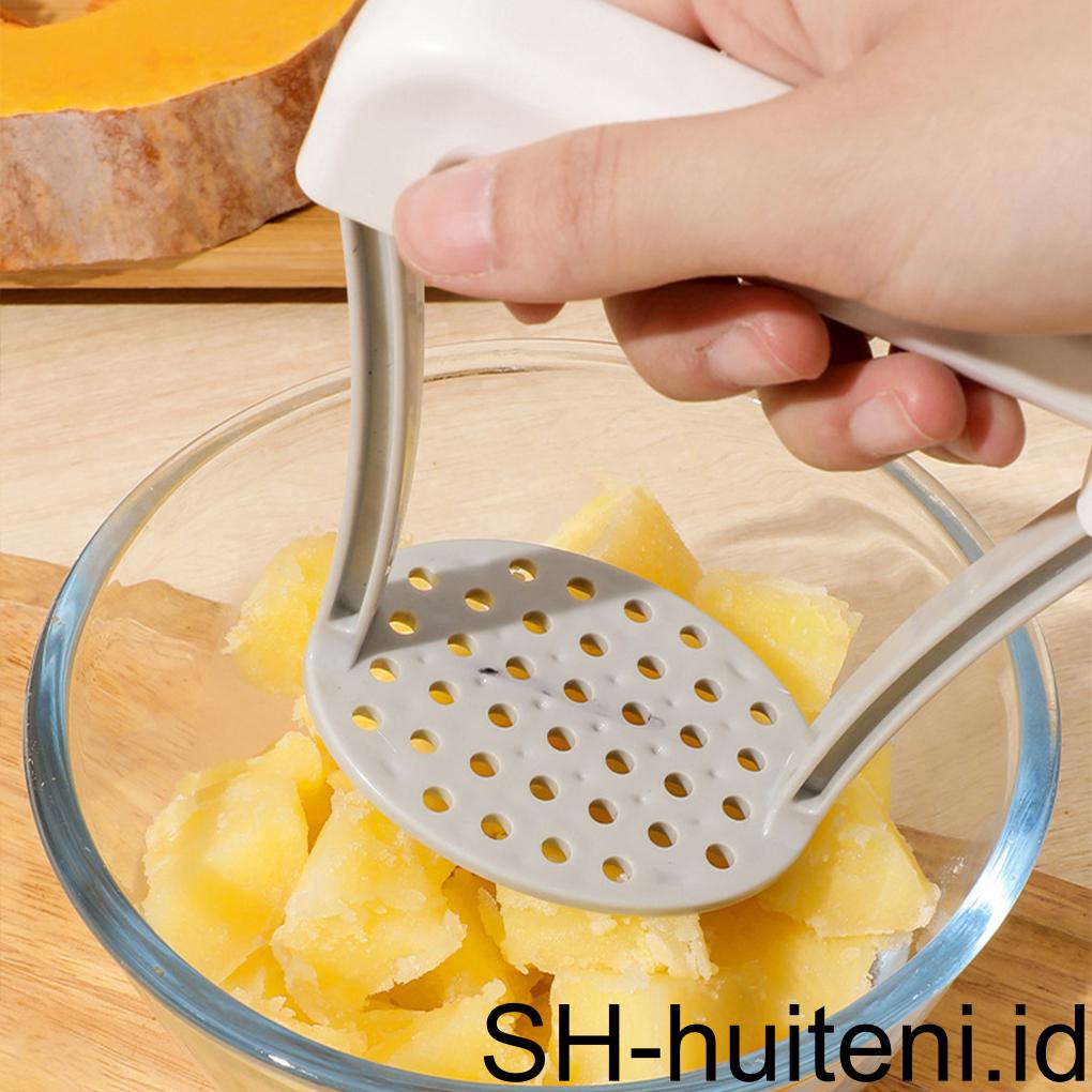 Potato Masher Pressed Crusher Garlic Banana Handheld Alat Kue Makanan Buah Manual Halus Aksesoris Gadget Rumah