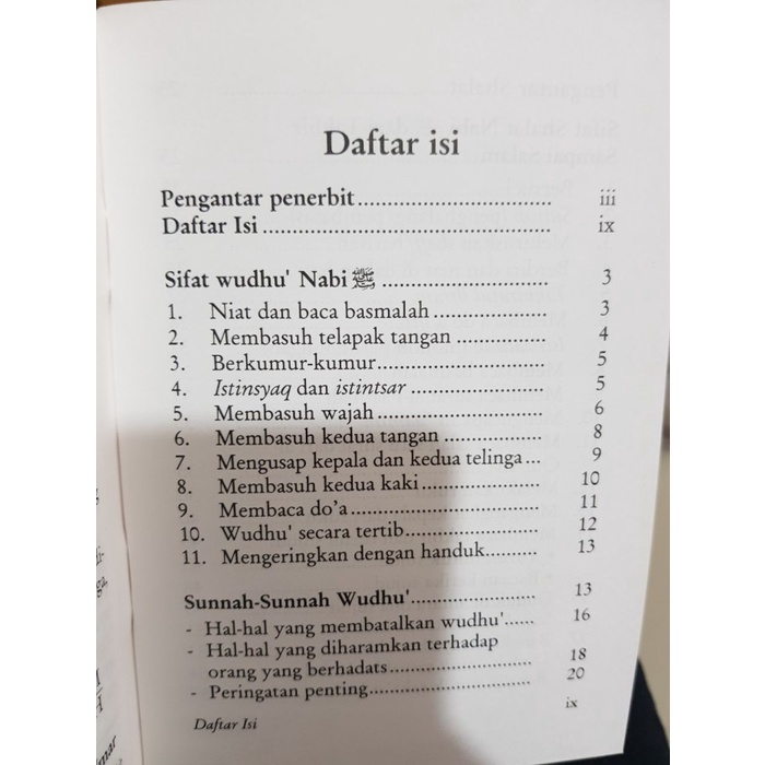 Buku Saku Meneladani Shalat &amp; Wudhu Nabi - Pustaka Ibnu Umar