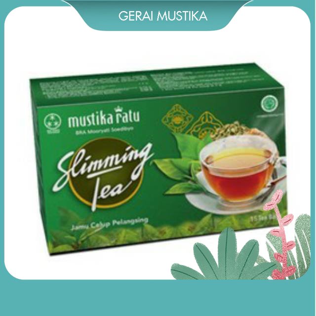 

Mustika Ratu Slimming Tea isi 15 bag - teh celup plangsing