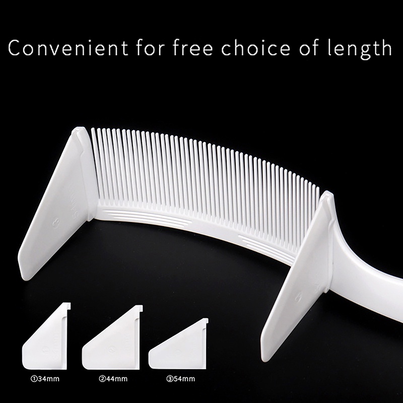 [BFID] Alat Penata Rambut Sisir Barber Hair Cutg Flat Top Comb [ID]