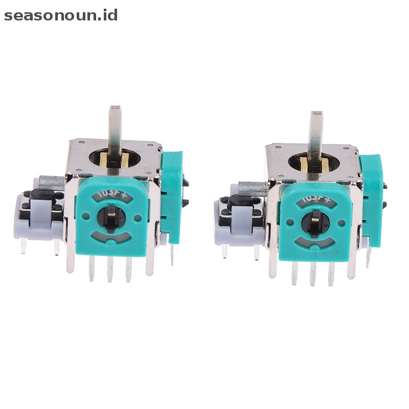 Seasonoun 2Pcs Modul Sensor Joy Axis Stik Ana 3D Untuk Controller PS4/Xbox One.