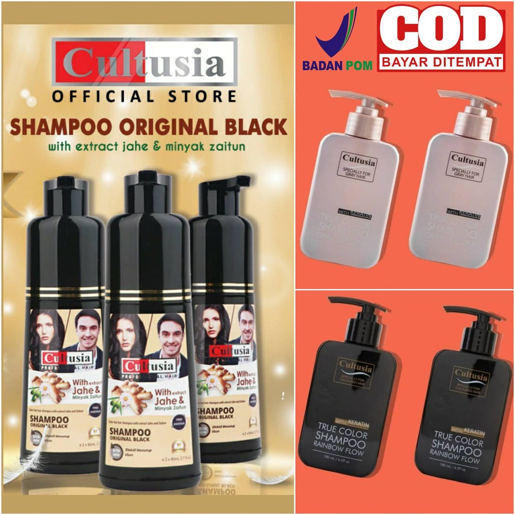Cultusia Shampoo Original dan True Color