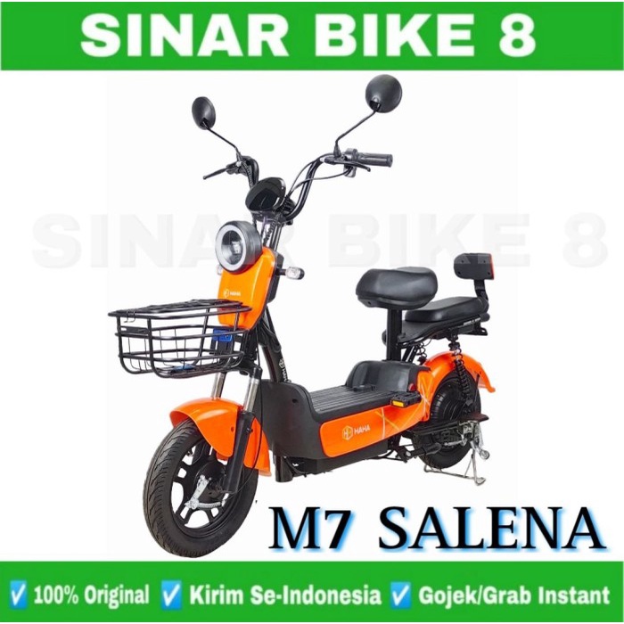 Sepeda Listrik HAHA M7 SALENA Electric Bike