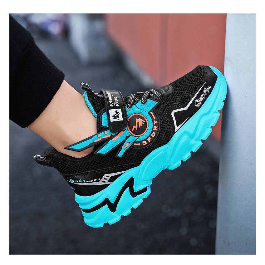 Minipetite SH2318 Sepatu sneakers sport olahraga Anak Robot Import Premium High Quality Ringan Usia 5-12 Tahun Size 28-39