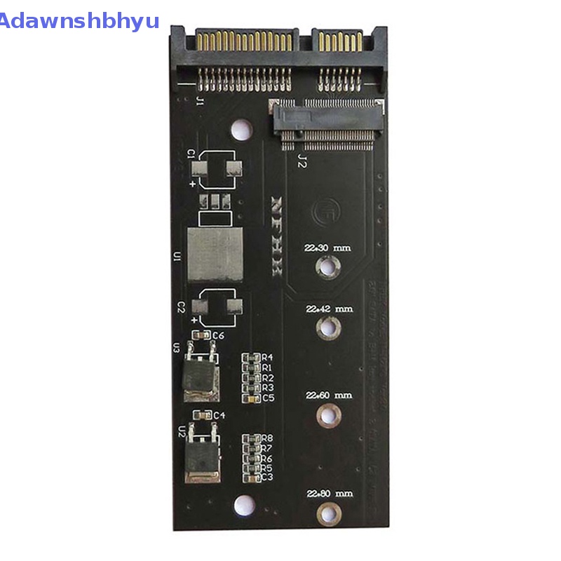 Adhyu Baru SATA M.2 NGFF SSD Ke 2.5&quot; SATA 2.5&quot; SATA to M.2 NGFF SSD Adapter Riser Card Hot Sale ID