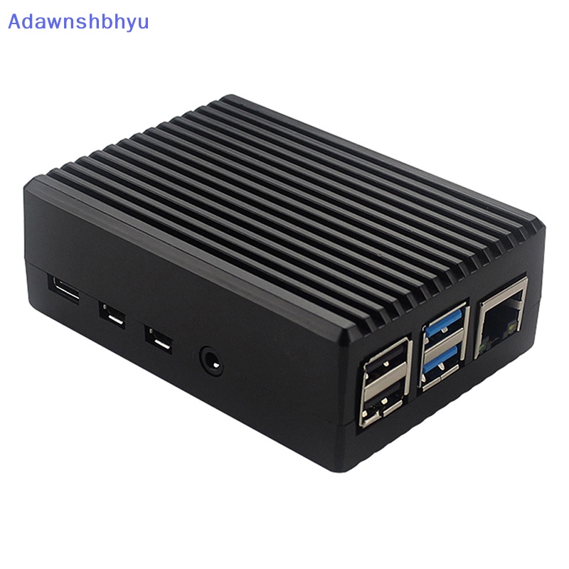 Adhyu Untuk GeeekPi Raspberry Pi 4klip Casing Aluminium Dengan Heatsink Kipas Untuk Pi 4B ID