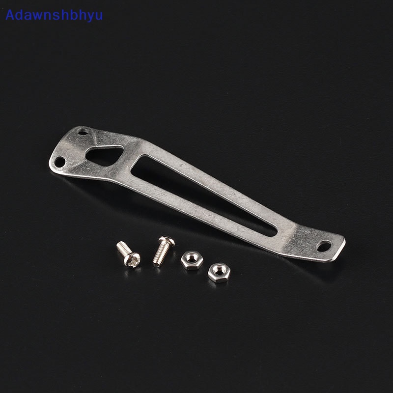 Adhyu 1Pc Senter Metal Holding Clip Besi Klip Senter Klip Pulpen Universal Klip ID