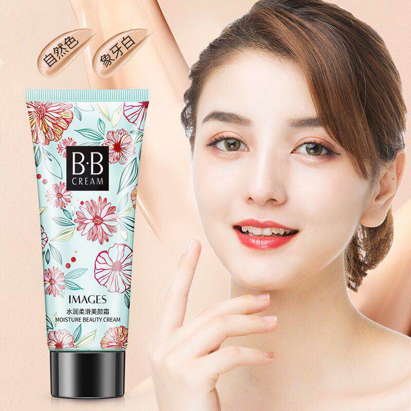 IMAGES BB Cream Moisture Beauty Cream Melembutkan Dan Memutihkan Wajah (bunga) SK