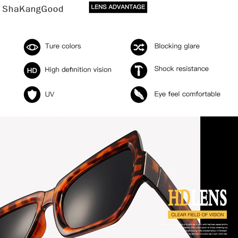 Skid Fashion Irregular Square Sunglasses Man Brand Designer Personality Kacamata Matahari SKK