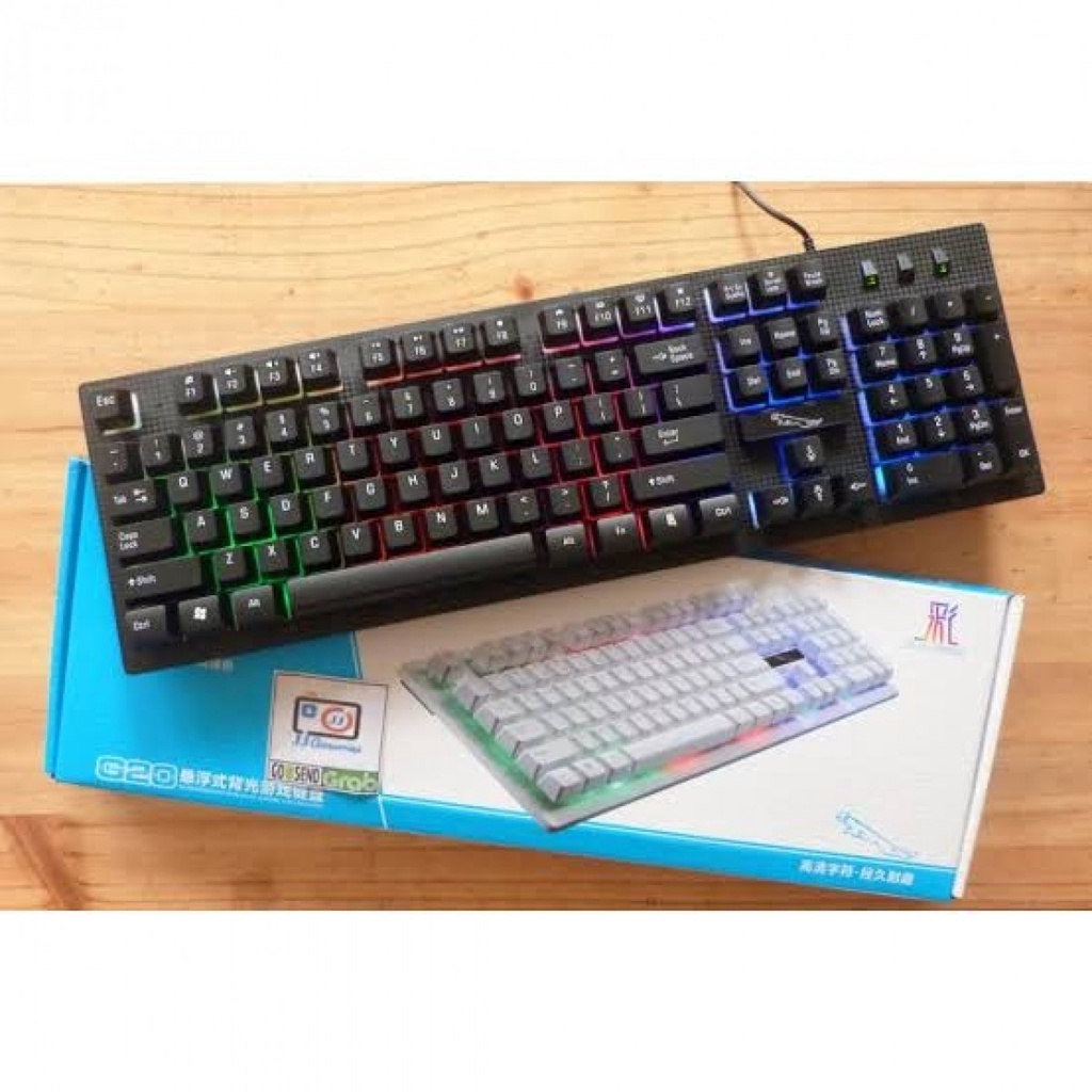 Leopard Keyboard Gaming LED RGB - G20