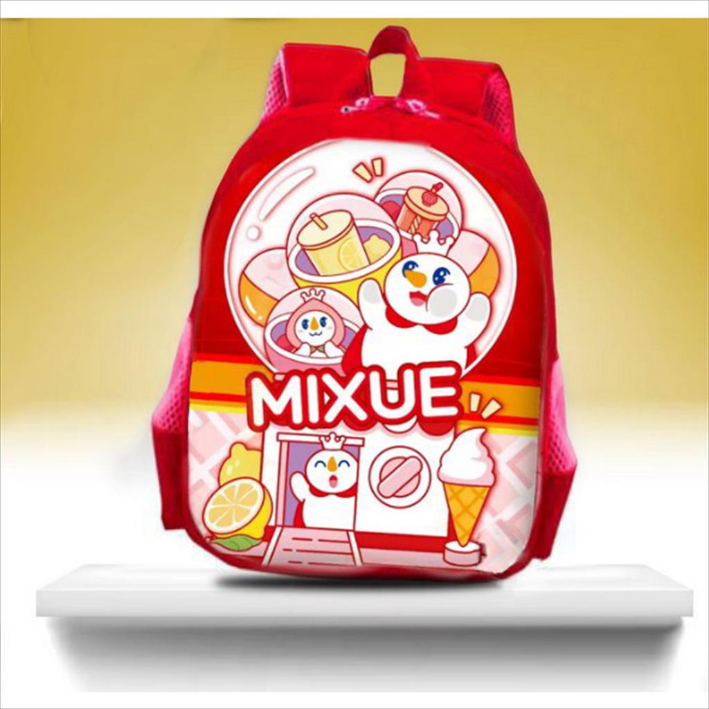 OTS 537 - Tas Ransel Es Krim Backpack Sekolah Anak PAUD TK SD Motif Ice Cream Viral
