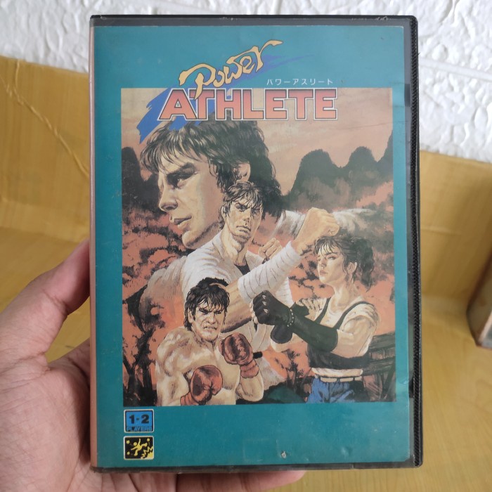 Kaset Catridge Sega Mega Drive Power Athlete