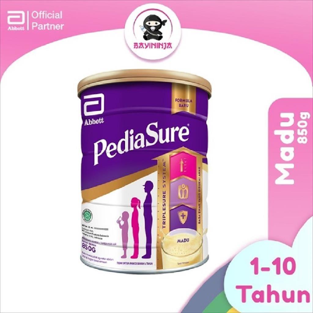 PEDIASURE Triplesure Madu Susu Tin 850 g