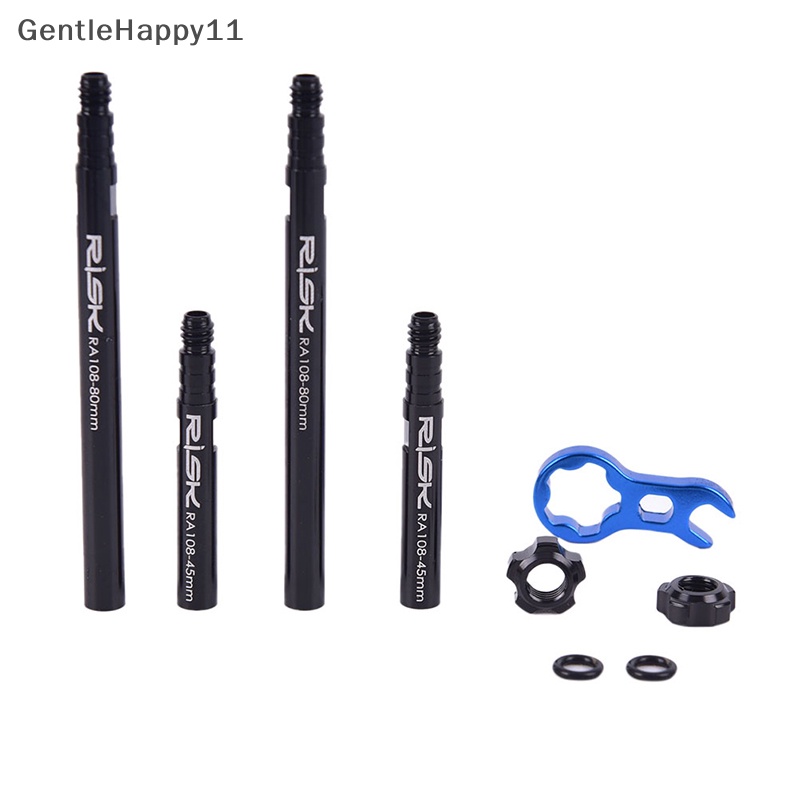 Gentlehappy 2pcs Sepeda Sepeda Ban Dalam Presta Valve Extender Extension Dengan Core Wrench id