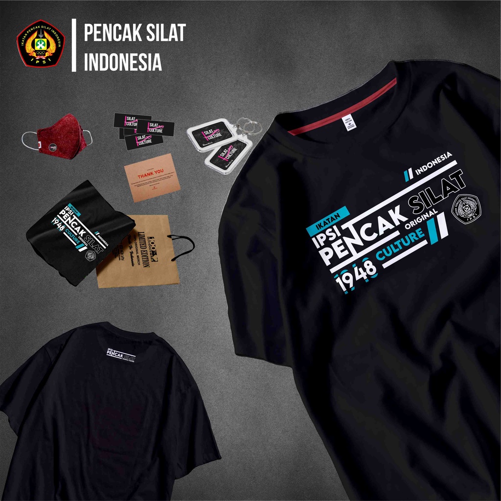 Kaos Pencak Silat Ipsi Indonesia Kode 1948