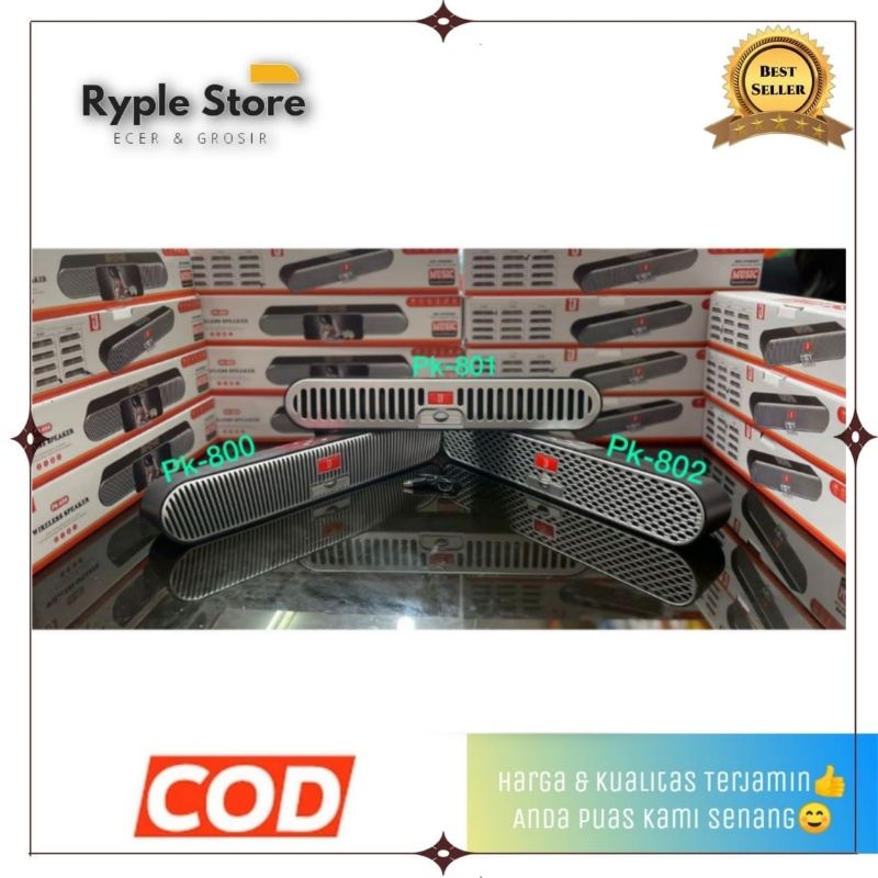 Speaker Bluetooth PK800 PK801 PK802 Speaker Wireless Stereo Subwoofer Super Bass