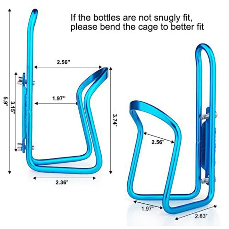 YGRETTE - Holder Botol Sepeda Alloy aluminium Bottle Holder Cage Alloy mount bottle Holder Bracket