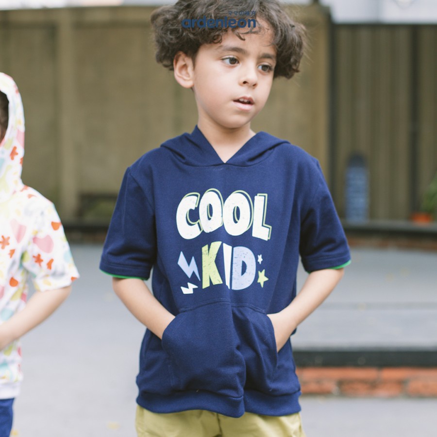 ARDENLEON - Hip Squad Short Hoodie |  Atasan Anak