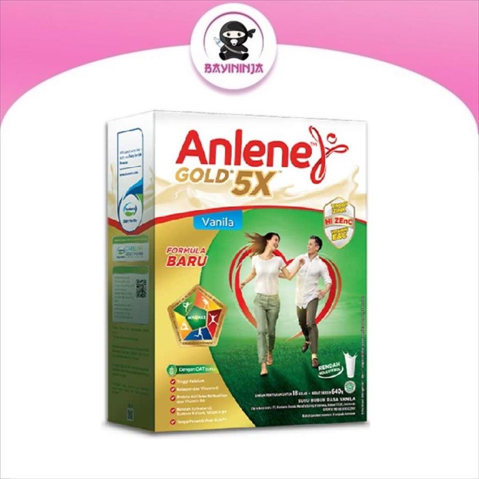 

Promo Terjangkau ~ ANLENE Gold Vanila Susu Kalsium Box 650 g