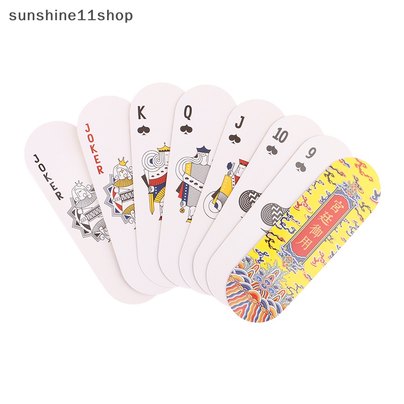 Sho 1Decks Kartu Remi Poker Board Game Produk Rekreasi Untuk Travel Pesta N