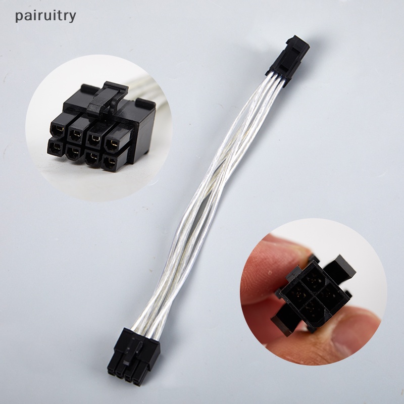Prt 4Pin Ke 8Pin Kabel Power Motherboard Komputer CPU Kabel Power Extension Cord Kabel Konverter Daya Untuk PRT Komputer